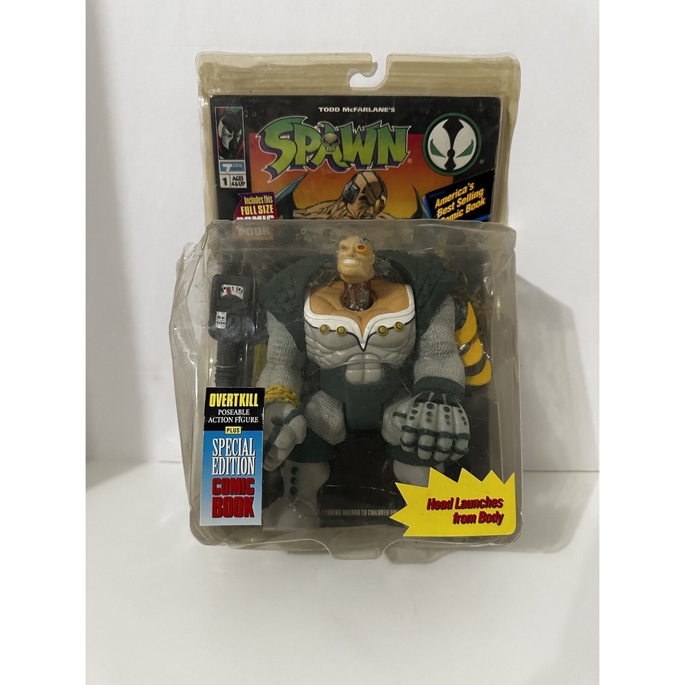 1994 McFarlane Todd's‎ Toys Spawn Special Edition Overtkill Action Figure Sealed